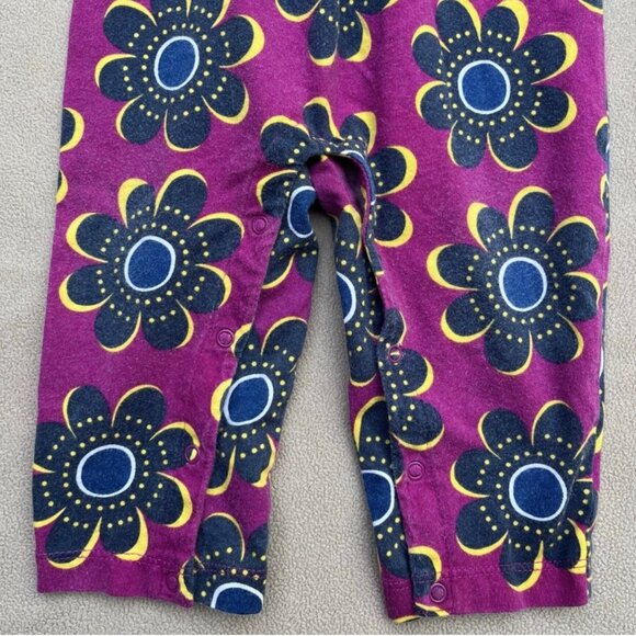 Tea Collection Floral Romper 6-12 Months - Picture 5 of 5